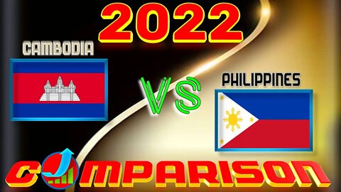 Cambodia VS Philippines 🇰🇭vs🇵🇭 | GDP 2022 | Economic Comparison 2022 | World Countries Ranking