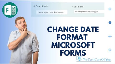 Microsoft Forms - Change Date Format using Chrome
