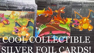 Opening a Fake/Collectible Silver Foil Pokemon Pack!