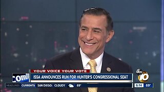 Darrell Issa speaks on run for Duncan Hunter's 50th District seat