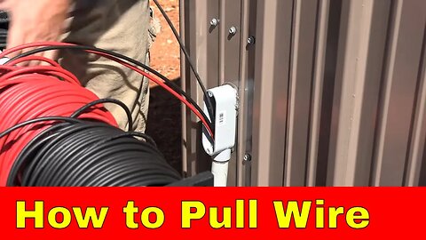 Easy Wire Pulling through Conduit: Vacuum Cleaner Method! 💡🔌