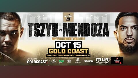 Brian Mendoza Wants To KO Tim Tszyu On Saturday