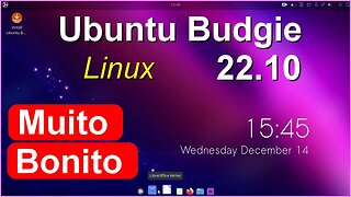 Lançamento Ubuntu Budgie 22.10 Beta. Distro Leve e Rápida.