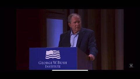 George Bush's Freudian Slip About Iraq!!