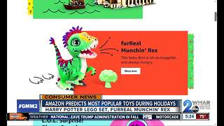 Amazon releases list of hottest 100 toys for holiday season