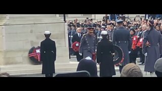 king Charles at the Cenotaph #kingcharles