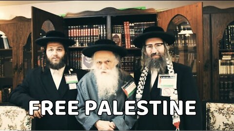 Jewish Rabbi Yisroel Dovid Weiss - Denounces Israel and Stands with Palestine