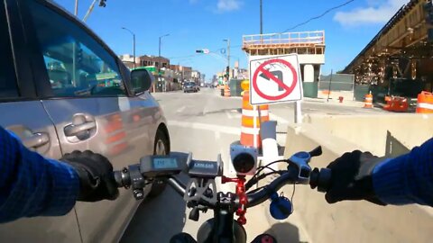 ARIEL RIDER X-CLASS 52V : ZIPPY COMMUTE FROM DOWNTOWN CHICAGO : GOPRO HERO9 : 4K POV : PT.2