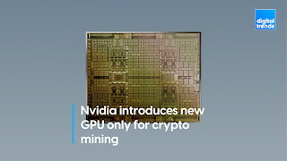 Nvidia Creating GPUs Just For Crypto Mining