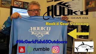 Hook'd Gear ProStaff Shirts Unboxing