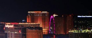 Las Vegas Strip goes red for World AIDS Day