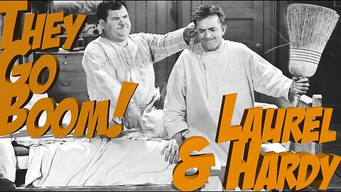 They Go Boom 🛌😴 Laurel and Hardy 🤒❄️