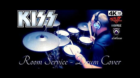 KISS - Dressed To Kill - Room Service - Drum Cover