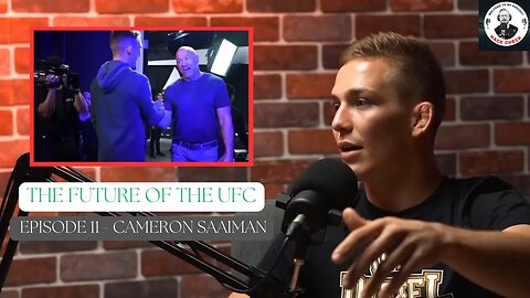 Cameron Saaiman Meets Dana White and Gets Nicknamed "The Future" || Hack Check Podcast Clips