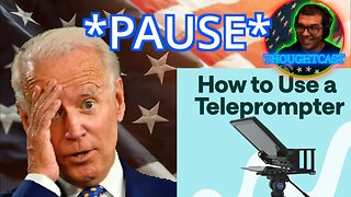 Biden CAN'T read... Trump can win from prison THOUGHTCAST Wed 4/24/24