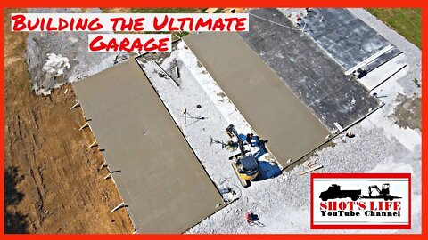 Building The Ultimate Garage | EPS 10 | Drains and Pouring Bays 2 and 4