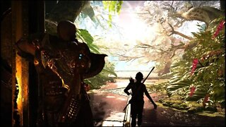 Entering Alfheim/The Witch is Spirited Away | PS5, PS4 | God of War (2018) 4K Clips