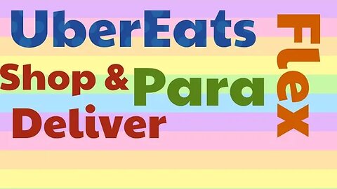 UberEats-Para-Amazon Flex Learning