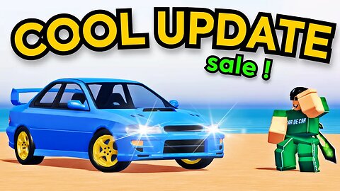 New Drive World Update! 2 New Cars + Sale | Roblox