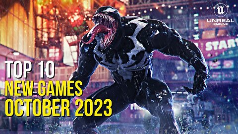 Top 10 New Upcoming Games October 2023
