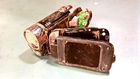 Restoration of handheld camcorders | Restore mini 4k camera | The challenge of restoration