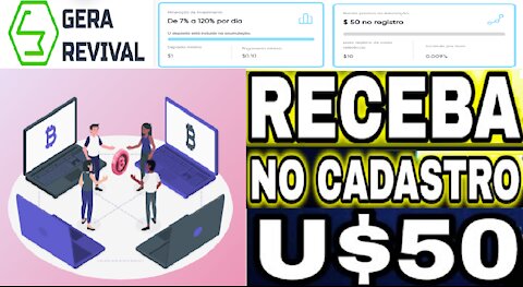 【GERA REVIVAL Tutorial】Ganhe Bônus de registro de $50 Instantâneo | + $20 no Telegram | Renda Extra