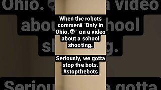 THE BOTS NEED TO STOP #stopthebots