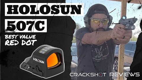 Holosun 507C Pistol Red Dot Optic Review - Do you really need the extra reticles?