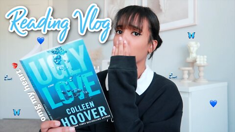 A READING VLOG 🦋+ REVIEW (finally reading ugly love by colleen hoover)
