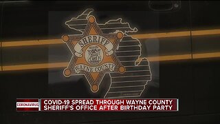 COVID-19 spread through Wayne County Sheriff's Office after birthday party