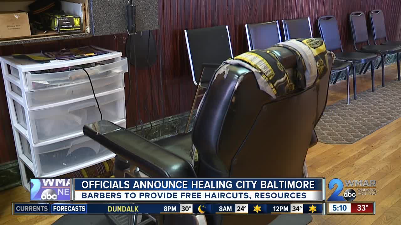 Officials announce Healing City to prevent violence; barbers to provide free haircuts, resources