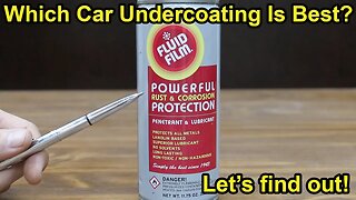 Best Car Undercoating? Let's find out! Is Flex Seal the Best Rust & Salt Protection?