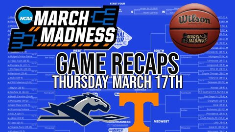 NCAA March Madness RECAP: Longwood v. Tennessee