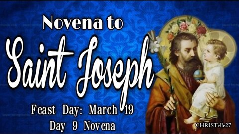 ST. JOSEPH NOVENA : Day 9