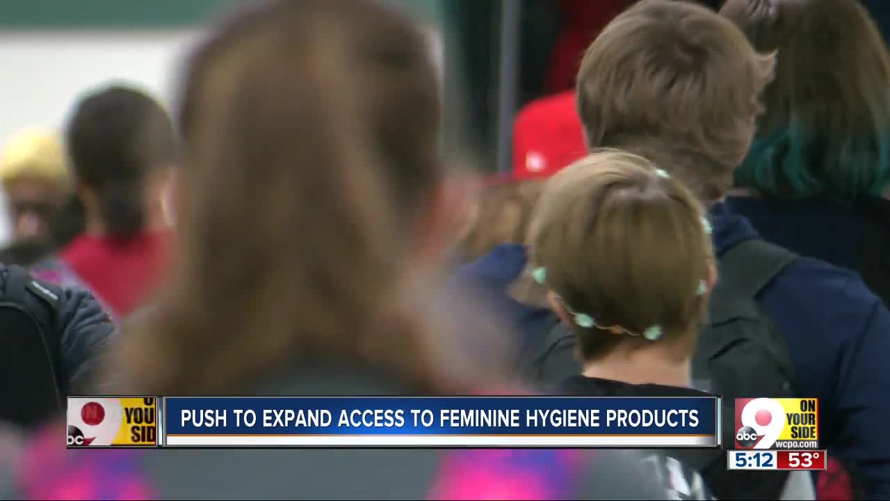 Proposal would place free pads, tampons in Cincinnati Public Schools restrooms