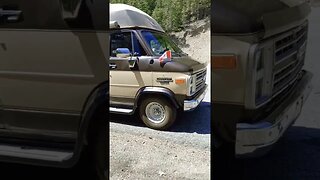 Stop to check Van out on my 10 day adventure. #vanlife #shortsvideo