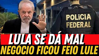 INACREDITÁVEL NEGÓCIO FICOU FEIO PRO LULA