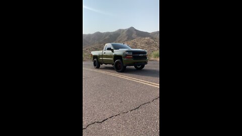 The Green Silverado