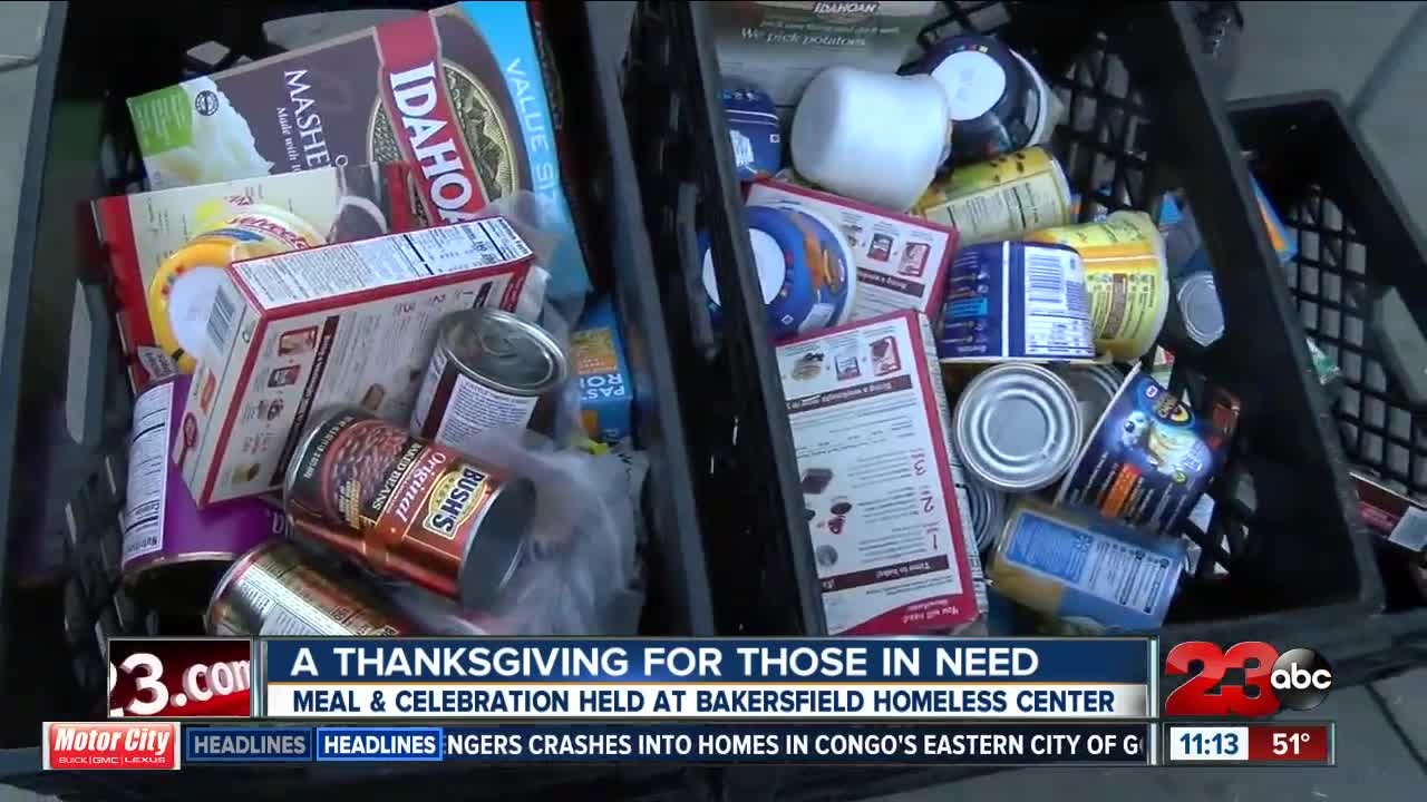 Thanksgiving helping those in need