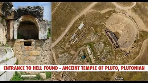 Ancient Temple of Pluto, God of The Underworld, Plutonian, The Entrance to Hell Discovered