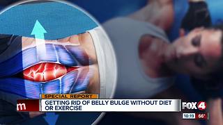 Getting Rid of Belly Bulge Without Diet or Exercise