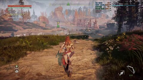 Horizon Zero Dawn no Ultra Difícil, em 1920x1080p Qualidade Original na RX6400_2.