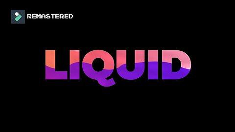 Liquid Effect | WONDERSHARE FILMORA | Tutorial