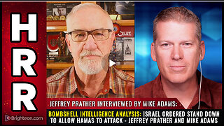 BOMBSHELL intelligence analysis: Israel ordered STAND DOWN...