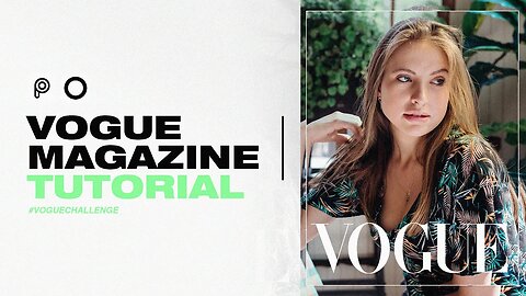 How to Create a FAKE VOGUE MAGAZINE COVER - TikTok Trend (Tutorial)