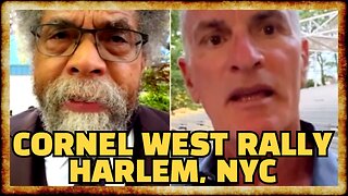 Russ ON THE GROUND at Cornel West NYC Rally