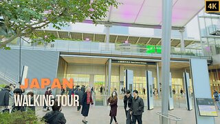 4k Japan- Walking Tour around Tokyo