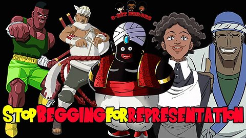 Stop Begging For Representation Ep1 Anime DBZ One Piece Naruto Cannon Busters