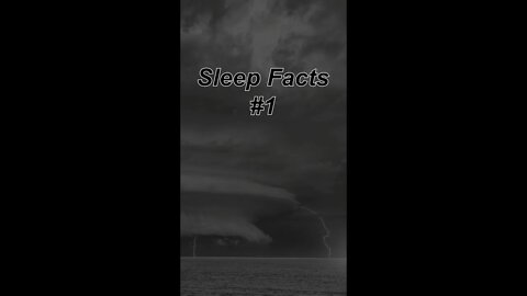 Did you know this about sleep? #sleepmusic #sleep #whitenoise