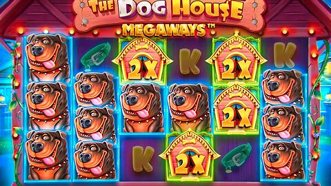 MY BIGGEST EVER WIN ON THE DOG HOUSE MEGAWAYS! RARE 5 SCATTER BONUS (insane luck)